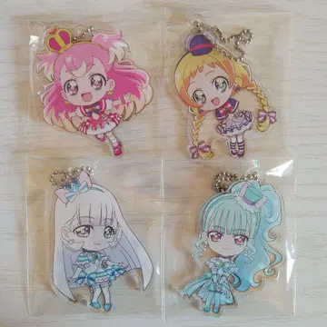 원더풀 프리큐어 SD 키링 4개 세트