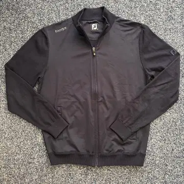 풋조이 FJ 니트 절개 자켓 블루종 골프웨어 네이비 컬러 L