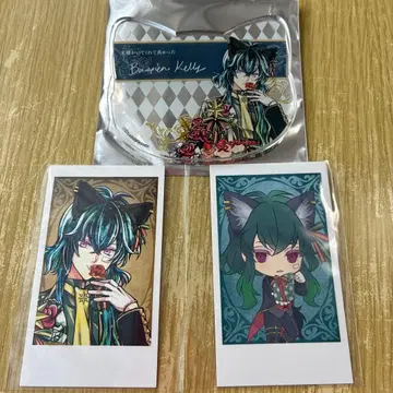 악마고양이 바스틴 코스터 사진풍 카드