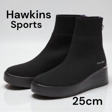 새상품급 Hawkins Sports 호킨스 니트 숏부츠 블랙