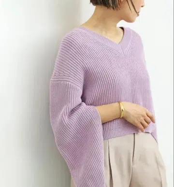 Deuxieme Classe 디자인 슬리브 스웨터