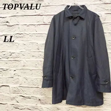 R4888 탑밸류 [ LL ] 스트라이프 나일론 자켓 포켓 네이비