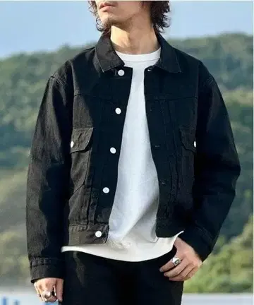 백 넘버 블랙 블랙 세컨드 타입 자켓 XL