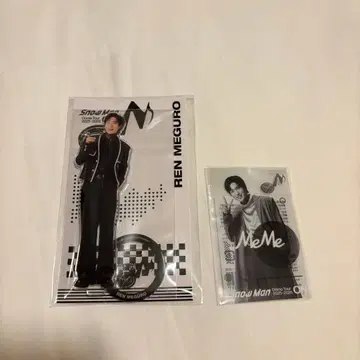SnowMan ON 굿즈 메구로 렌 아크릴 스탠드 세트