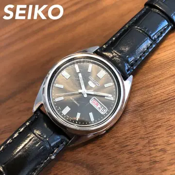 [ SEIKO ] 블랙 SEIKO5 7S26 자동 와인딩 세이코 파이브