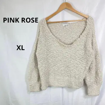 PINK ROSE 핑크 로즈 니트 스웨터 그레이지 [ XL ] 풀오버