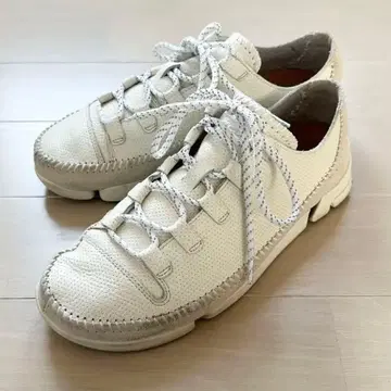 CLARKS 가죽 스니커즈 25cm UK6.5