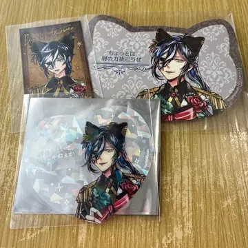 악마 고양이 보스키 반짝반짝 클리어 카드 여러 가지 세트