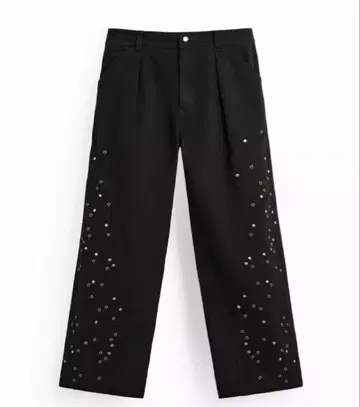 ZARA x Andersonbell 스터드 장식 릴랙스 핏 팬츠