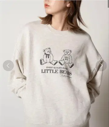 ruby and you 페어 프린트 트레이닝복