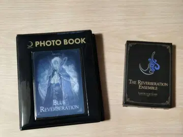 라이브러리 오브 루이나 잔향 악단 렌티큘러 카드 + 카드 홀더 세트