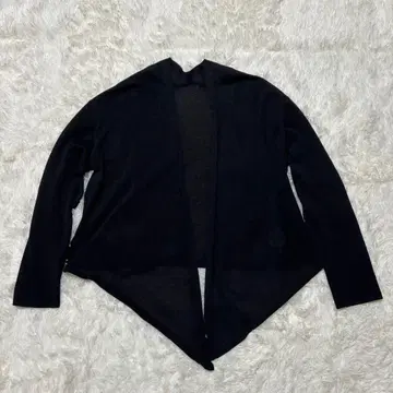 조르주 리치 블랙 오픈 프론트 가디건 일본제