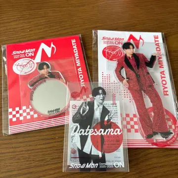 Snow Man 미야타테 료타 아크릴 스탠드 세트