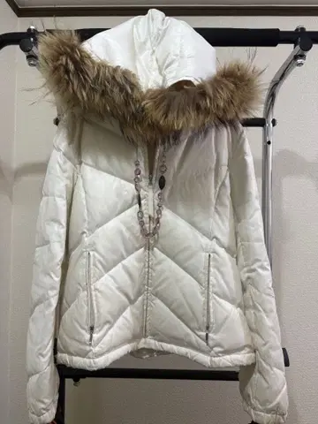 y2k anyFAM 화이트 다운 자켓 사이즈 3