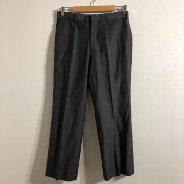 차콜 울 혼방 슬랙스