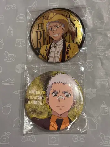 가정교사 히트맨 REBORN! 난자타운 캔뱃지 아니카프 사사가와 료헤이