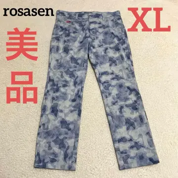 새상품급 빅 사이즈 로사센 골프웨어 카모플라쥬 팬츠 스트레치 남성용