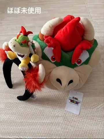 거의 미사용 USJ 쿠파 모자 쿠파 Jr 머리띠 세트 묶음 판매