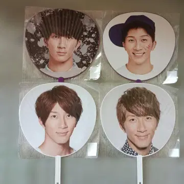 west 하마다 타카히로 부채 세트 4매