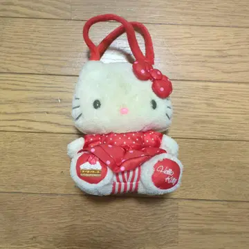 헬로키티 봉제인형 케이크 디자인 파우치