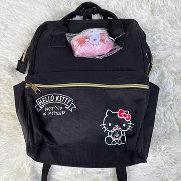 헬로 키티 블랙 백팩