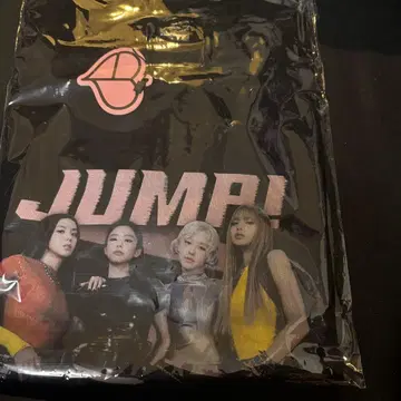 BLACKPINK JUMP PHOTO 티셔츠 L 사이즈 한국 한정판