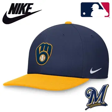 나이키 MLB 밀워키 브루어스 스냅백 캡