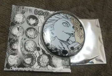 주술회전 고죠 사토루 실버 캔뱃지 컬렉션 점프샵