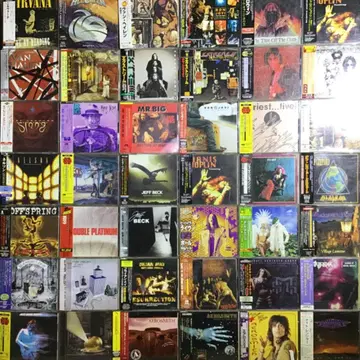 전부 오비 포함 하드 록 헤비 메탈 CD 69점 일괄