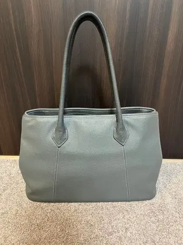 바니스뉴욕 가죽 토트백 그레이