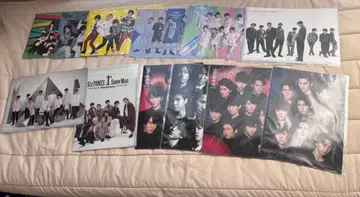 [ 12장 세트 ] Snow Man 클리어 파일 A4 사이즈