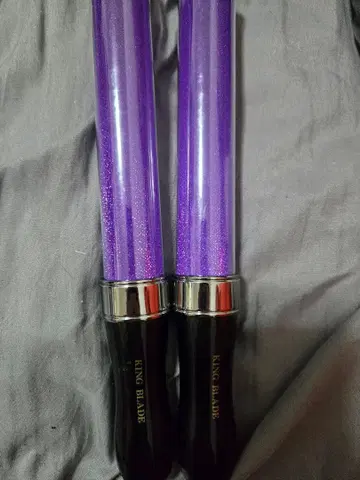 KING BLADE 응원봉 보라색 2개 세트