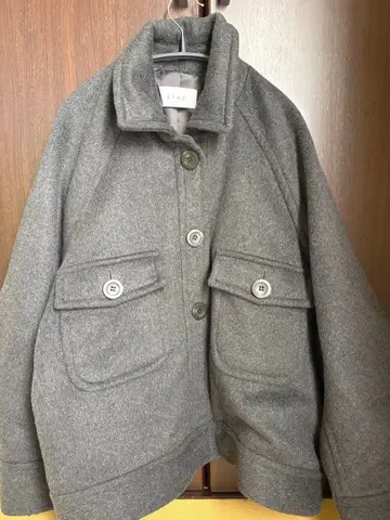 ETRE tokyo 빅 컬러 올 재킷 코트