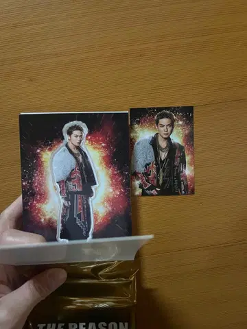 EXILE SHOKICHI 아크릴 스탠드 포토 카드