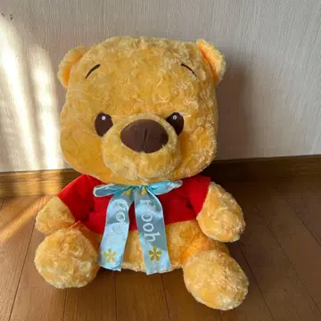 커다란 푸우 봉제 인형