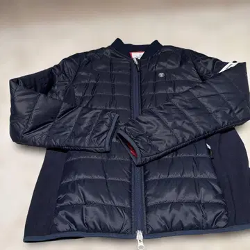 BRIEFING 네이비 퀼팅 자켓