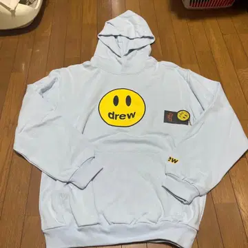 drew house 스마일리 페이스 후드티 XL