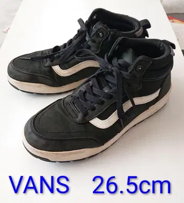 VANS 부츠 26.5cm 스니커즈 부츠 하이컷 블랙 반스
