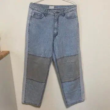 Reroum 패치워크 데님 팬츠