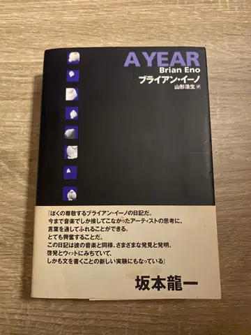 A YEAR Brian Eno 브라이언 이노 초판 오비 포함