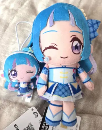 프리큐어 큐어 잉크 코로토 만마루쨩 페이스 봉제 인형