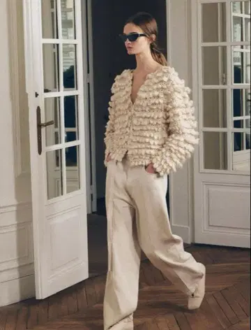 [ 미사용 새상품 ] ZARA 자라 텍스처 니트 가디건 S 사이즈