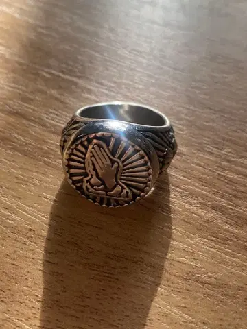 실버 반지 남성용 빈티지