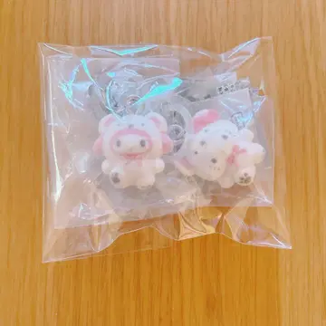 메지루시 액세서리 복슬복슬 스노우 키티 마이멜로디