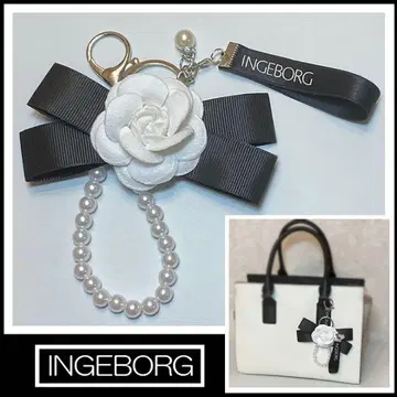 INGEBORG 참 잉게보그 까멜리아 키링 펄