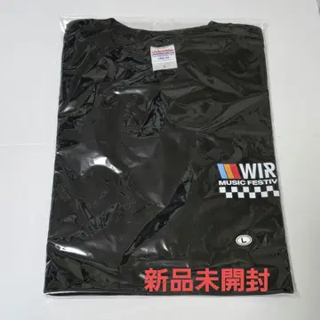 WIRED MUSIC FESTIVAL 2024 티셔츠 블랙 L 사이즈