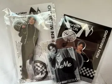 SnowMan DomeTour ON 굿즈 메구로 렌 3종 세트