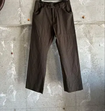 sunsea 18aw n.m brushed teketeke pants