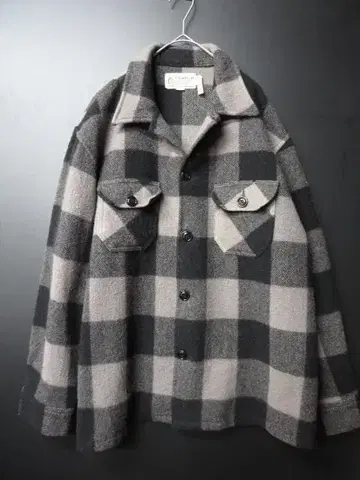 BEMIDJI/베미지 체크 울 자켓 USA제 버팔로 체크