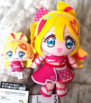 너와 아이돌 프리큐어 코로토 만마루쨩 봉제 인형 봉제 인형 참